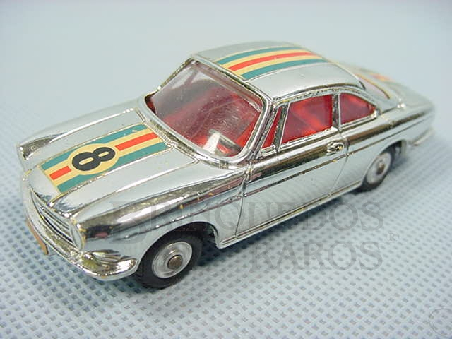 Brinquedo antigo Simca 1000 Competitiom Model Cromado Ano 1965
