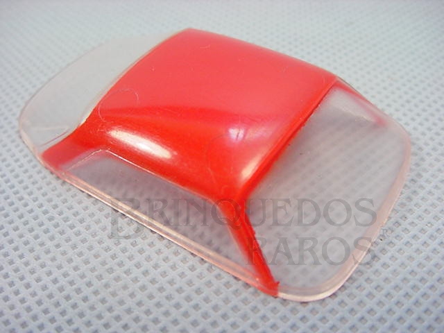 Brinquedo antigo Capota vermelha para Carro Willys Interlagos Berlineta Ano 1965