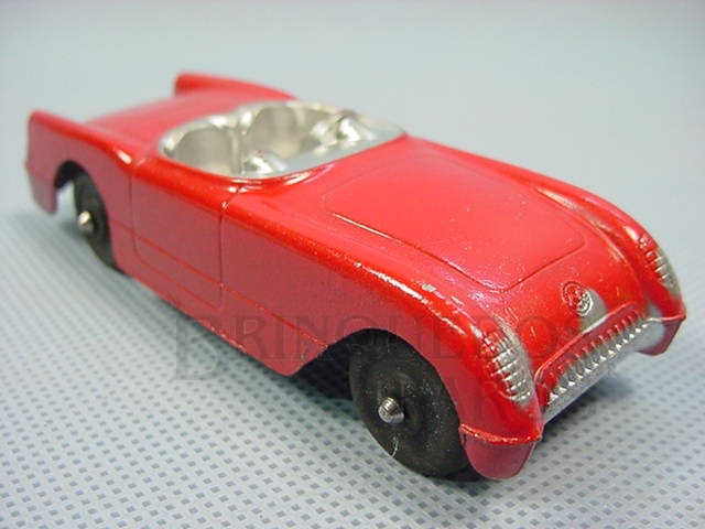 Brinquedo antigo Chevrolet Corvette com 11,00 cm de comprimento Década de 1950