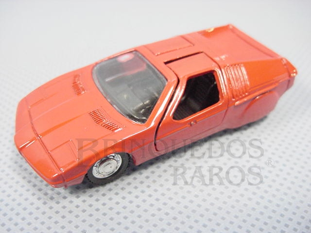 Brinquedo antigo BMW Turbo laranja Brasilianische Schuco Rei