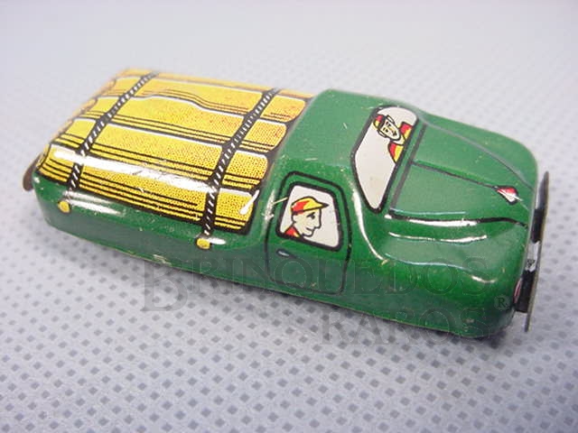 Brinquedo antigo Caminhão de Toras com 6,00 de comprimento Década de 1970