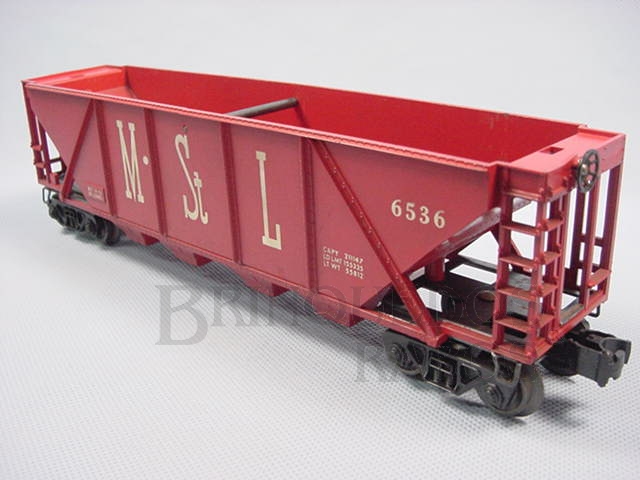 Brinquedo antigo Vagão 6536 Minneapolis + St. Louis Hopper Ano 1955 a 1963