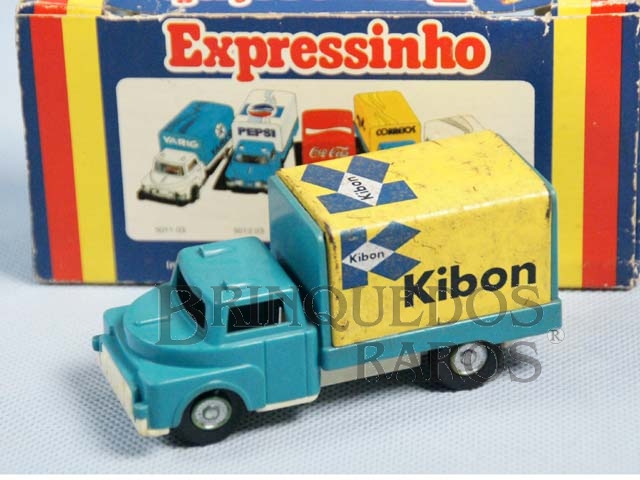 Brinquedo antigo Expressinho Glasslite Kibon Década de 1980