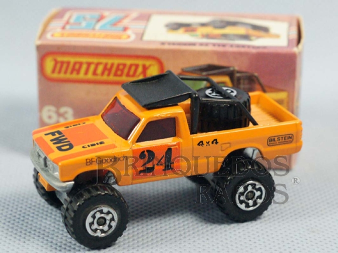 Brinquedo antigo Caminhonete Open Back Truck 4X4 Superfast