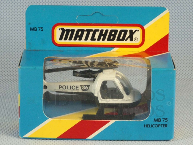Brinquedo antigo Police Helicopter Superfast Caixa Lacrada