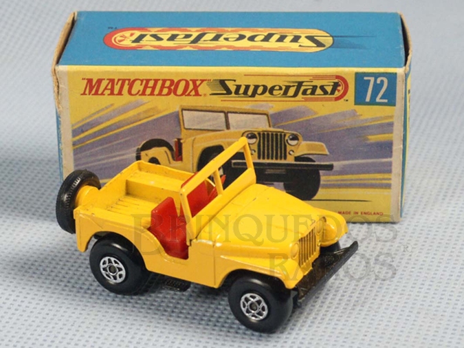 Brinquedo antigo Standard Jeep Superfast