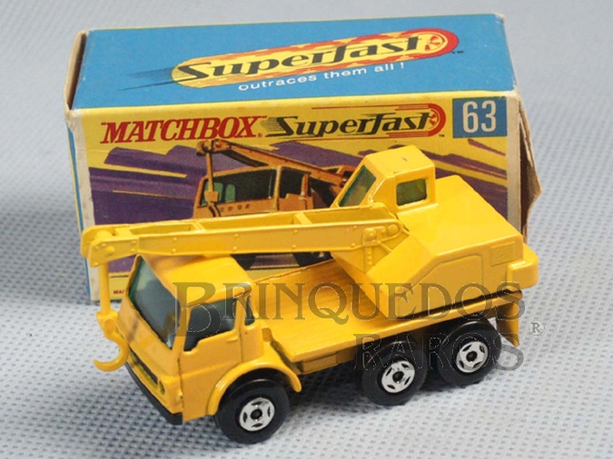 Brinquedo antigo Dodge Crane Truck Superfast