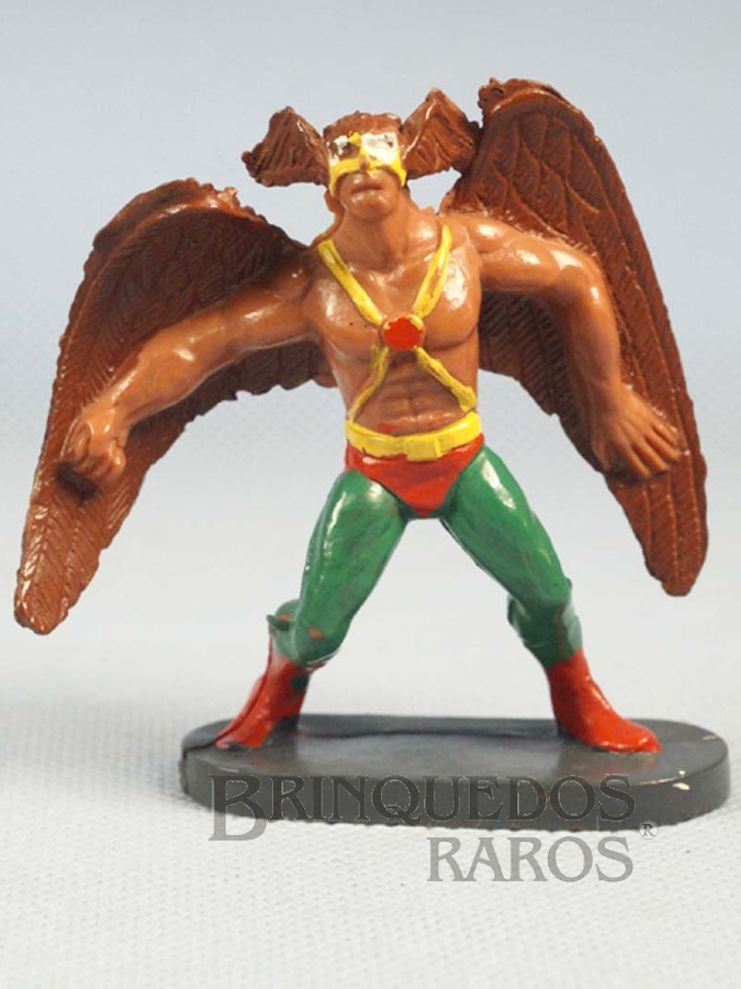 Brinquedo antigo Gavião Negro de plástico pintado