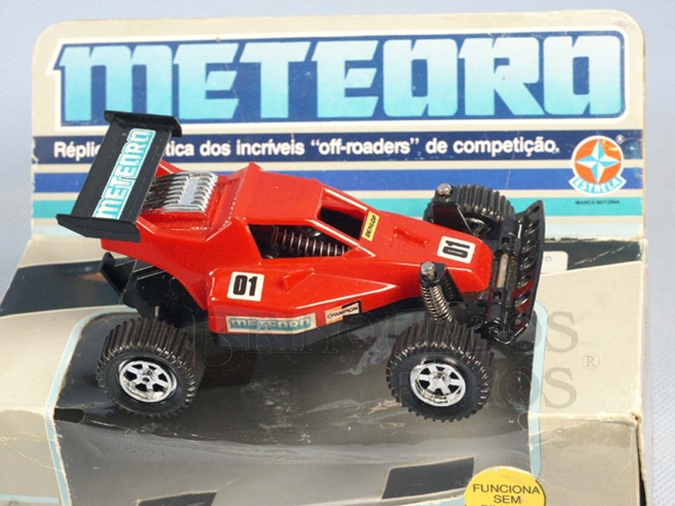 Brinquedo antigo Carro Meteoro com 12,00 cm de comprimento Miniatura 1:2 do Carro Maximus Ano 1987