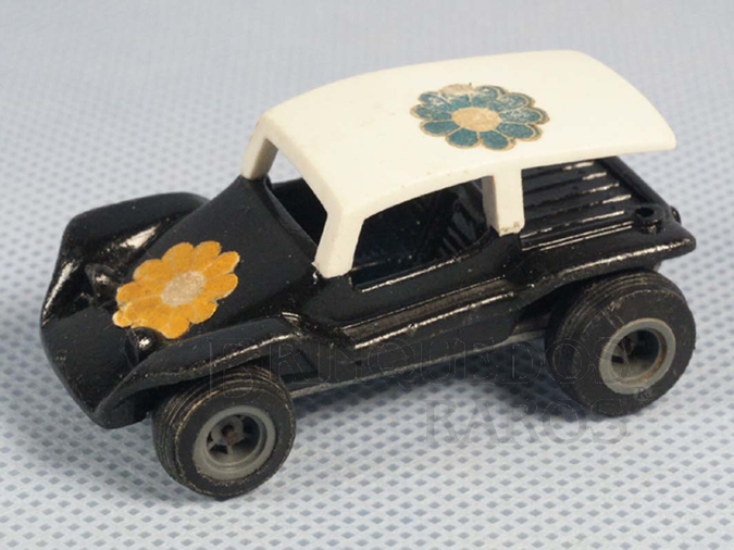 Brinquedo antigo Buggy com 6,00 cm de comprimento Série Speed Box Década de 1970