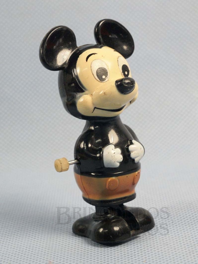 Brinquedo antigo Mickey com 7,00 cm de altura Coleção Patotinha Walt Disney Ano 1982