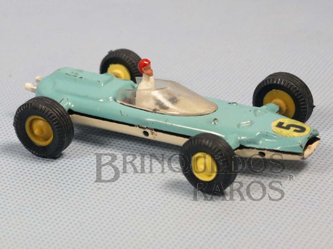 Brinquedo antigo Fórmula 1 com 10,00 cm de comprimento Década de 1960