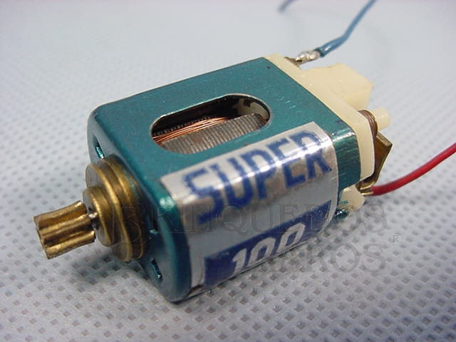 Brinquedo antigo Motor Azul Super Força 100 para Ford GT Mustang GT e Berlineta Ano 1967