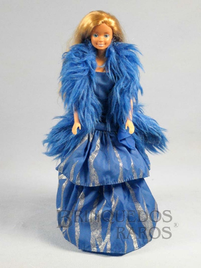 Brinquedo antigo Boneca Barbie Fashion Serie Oscar de La Renta Década de 1980