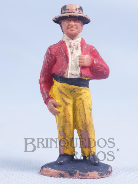 Brinquedo antigo Figura do Bernardo Primeira Série O Zorro