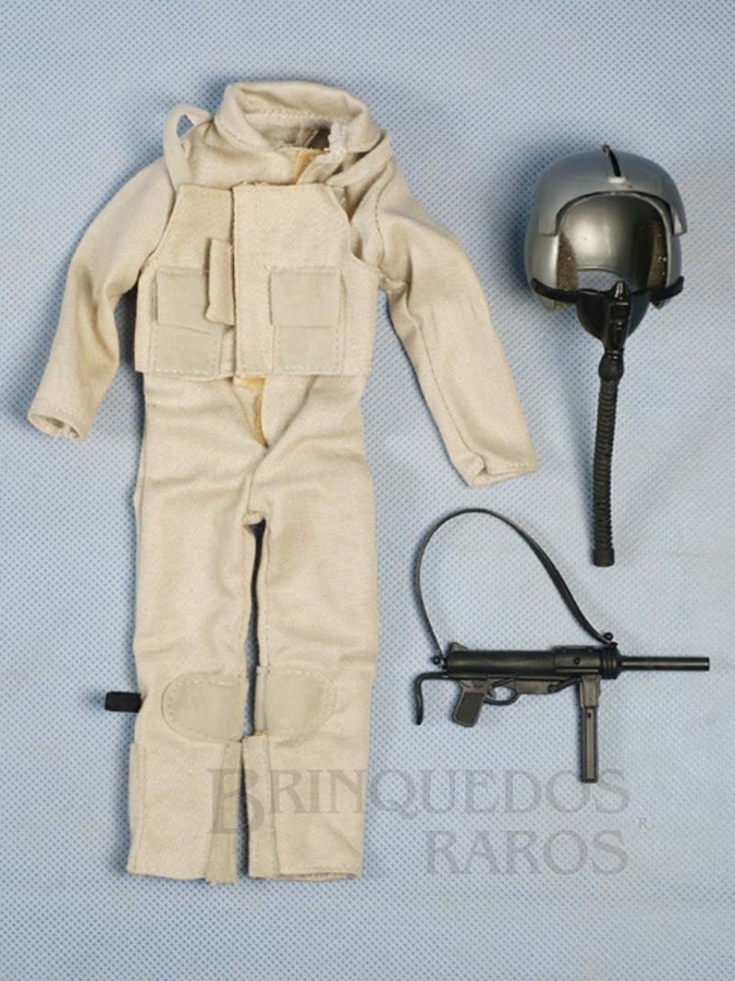 Brinquedo antigo Uniforme completo e acessórios do Piloto Rastreador Edição 2000