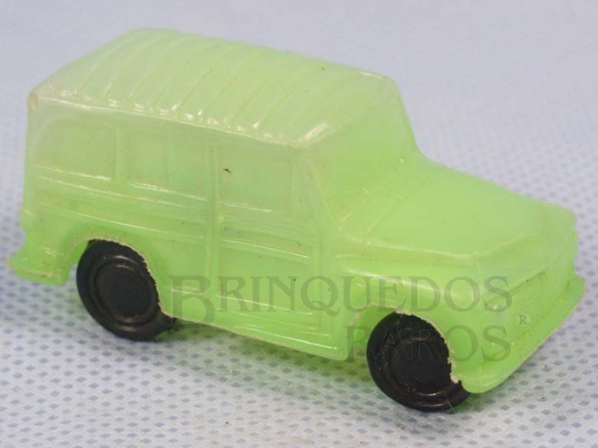 Brinquedo antigo Rural Willys com 5,00 cm de comprimento Numerado 50 Década de 1960