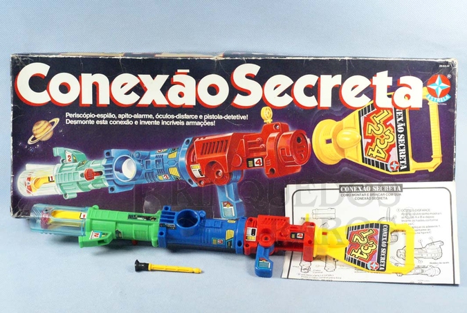 Brinquedo antigo Conexão Secreta Década de 1980