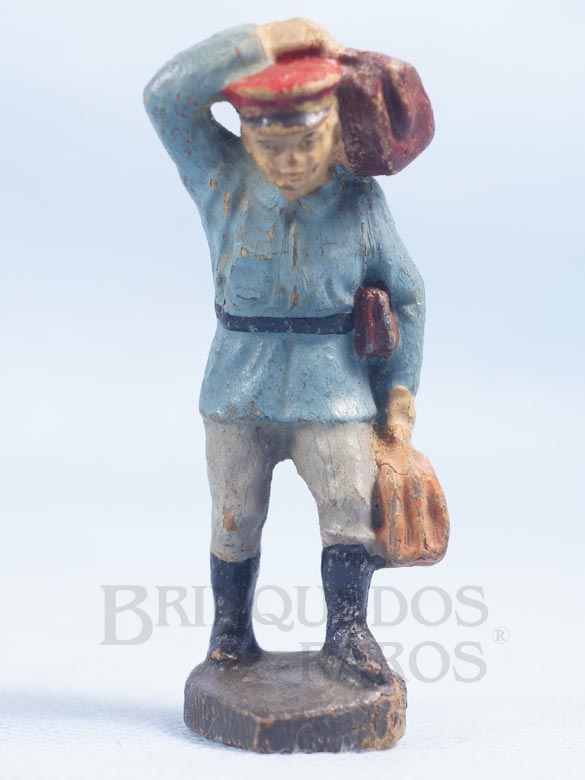 Brinquedo antigo Carregador de Estação Bitola 1 Década de 1930