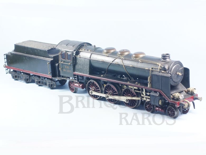 Brinquedo antigo Locomotiva a Vapor Clase 2C1 com 71,00 cm de comprimento Número HR64/13021A versão para o Mercado Inglês Bitola 1 Ano 1928 a 1933