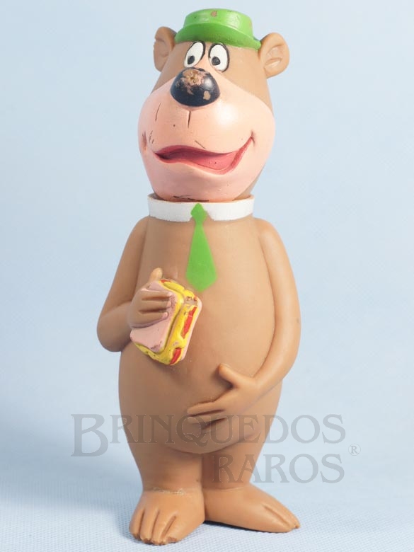 Brinquedo antigo Zé Colmeia com 19,00 cm de altura Hanna Barbera Ano 1976