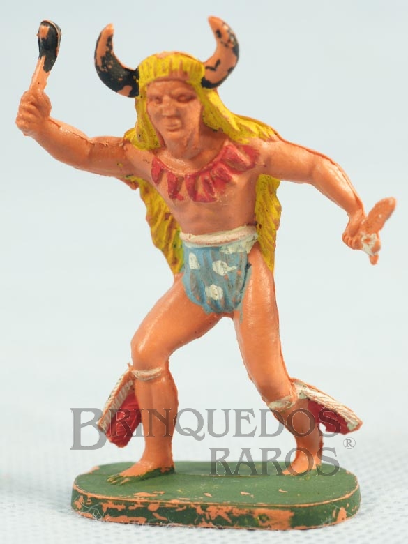 Brinquedo antigo Feiticeiro da tribo Gulliver Década de 1970