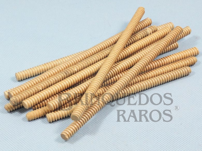 Brinquedo antigo Eixo rosqueado com 180 mm para Monte-Bras Década de 1960 preço por unidade