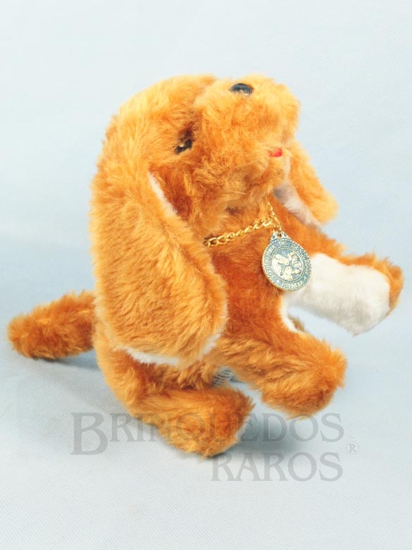 Brinquedo antigo Cachorro Late-Lulu com 29,00 Cm de comprimento Ano 1980