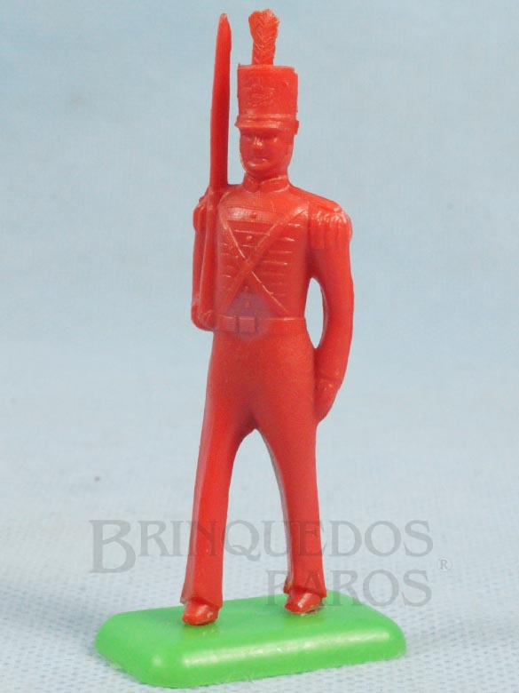 Brinquedo antigo Soldado Guarda de Honra com 8,50 cm de altura Ano 1959