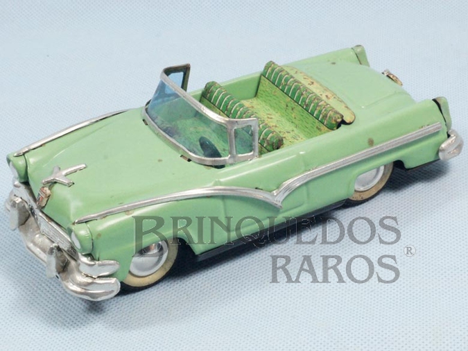 Brinquedo antigo Ford Victoria 1955 Conversível com 19,00 cm de comprimento Década de 1950