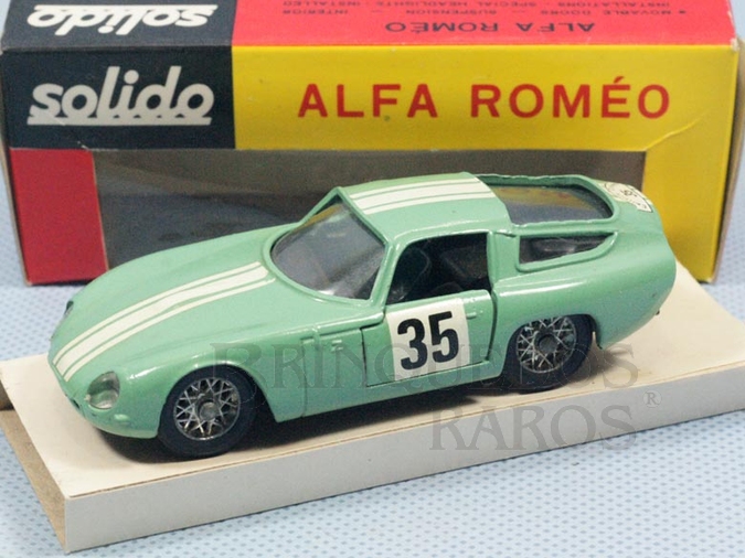 自動車 EX MODELS 1/24 Alfa Romeo Giulia TZ Brinquedos Raros - Alfa Romeo Giulia TZ Rally verde claro