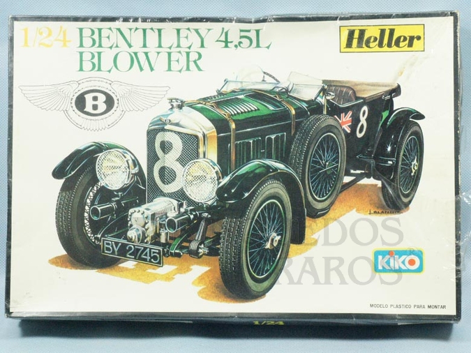 Brinquedo antigo Carro Bentley 4,5L Blower Década de 1980