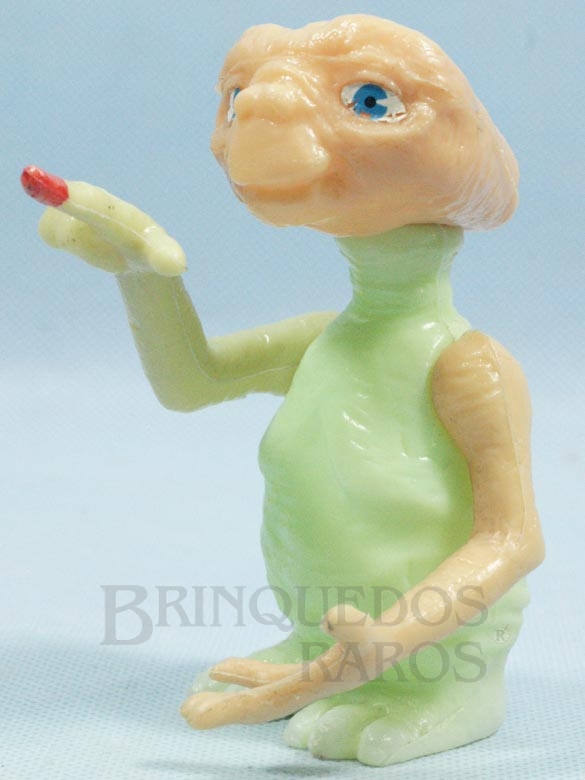 Brinquedo antigo ET o Extraterrestre com 10 cm de altura Década de 1980
