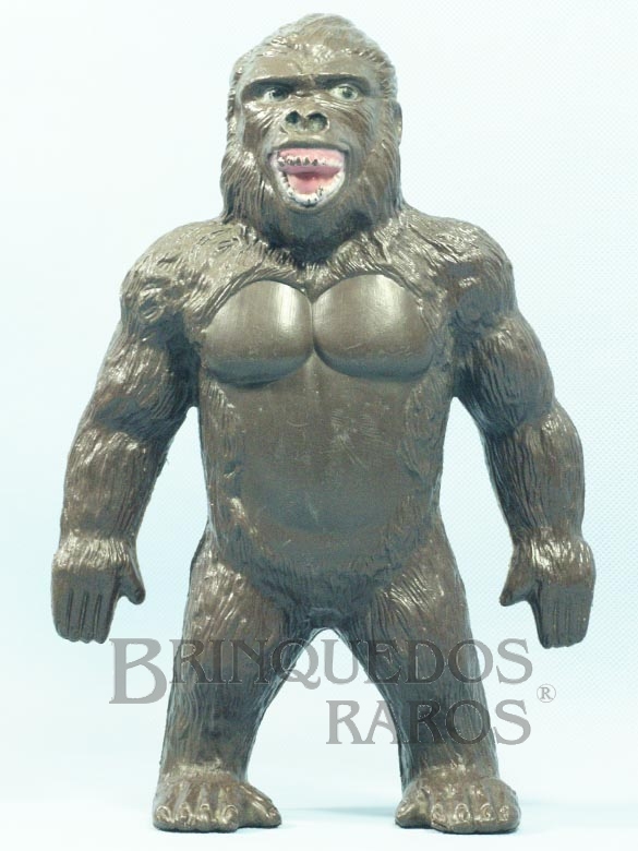 Brinquedo antigo King Kong com 29,00 cm de altura vendido apenas no Playcenter Ano 1977
