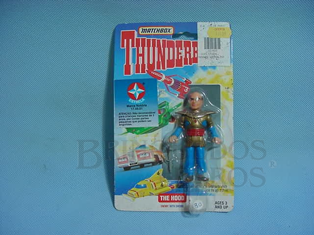Brinquedo antigo Boneco Thunderbirds The Hood importado pela Estrela na década de 1990