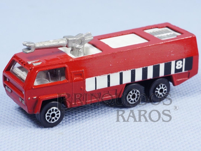 Brinquedo antigo Airport Crasch Tender Brazilian Corgi Jr Kiko Década de 1980