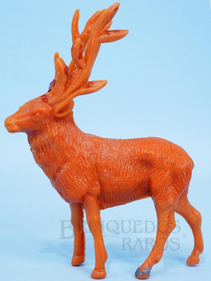 Brinquedo antigo Alce Série Zoológico Década de 1960