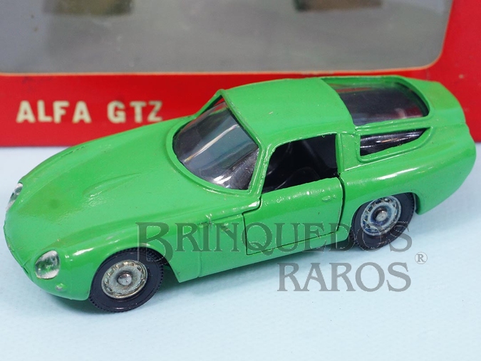 Brinquedo antigo Alfa Romeo Giulia TZ Le Mans 1964 Datada 6-1966
