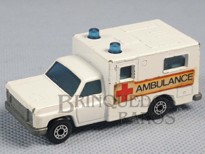 Brinquedo antigo Ambulance Superfast