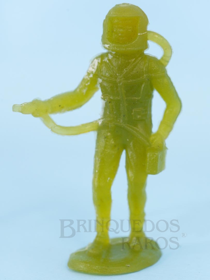 Brinquedo antigo Astronauta com 5,00 cm de altura Cópia MPC Década de 1970