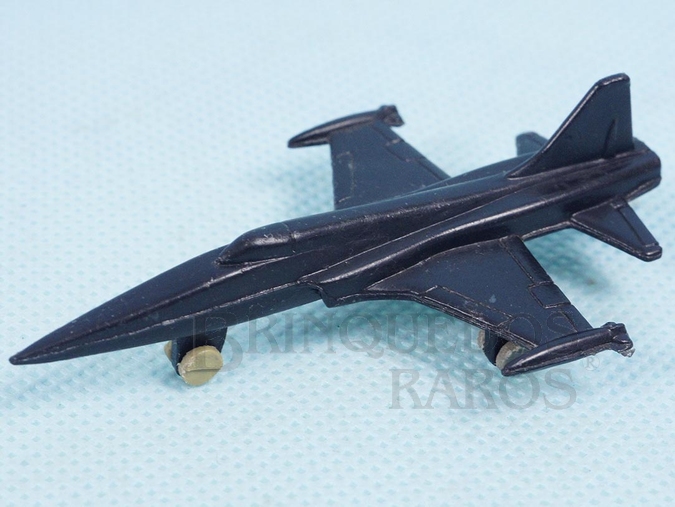 Brinquedo antigo Avião de caça Northrop Phanton F-5 com 8,00 cm de comprimento Brinde Mandiopã Década de 1970