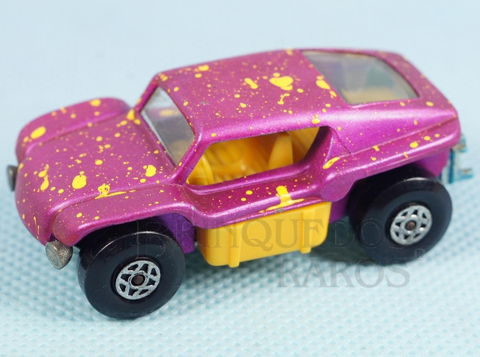 Brinquedo antigo Beach Buggy Superfast roxo