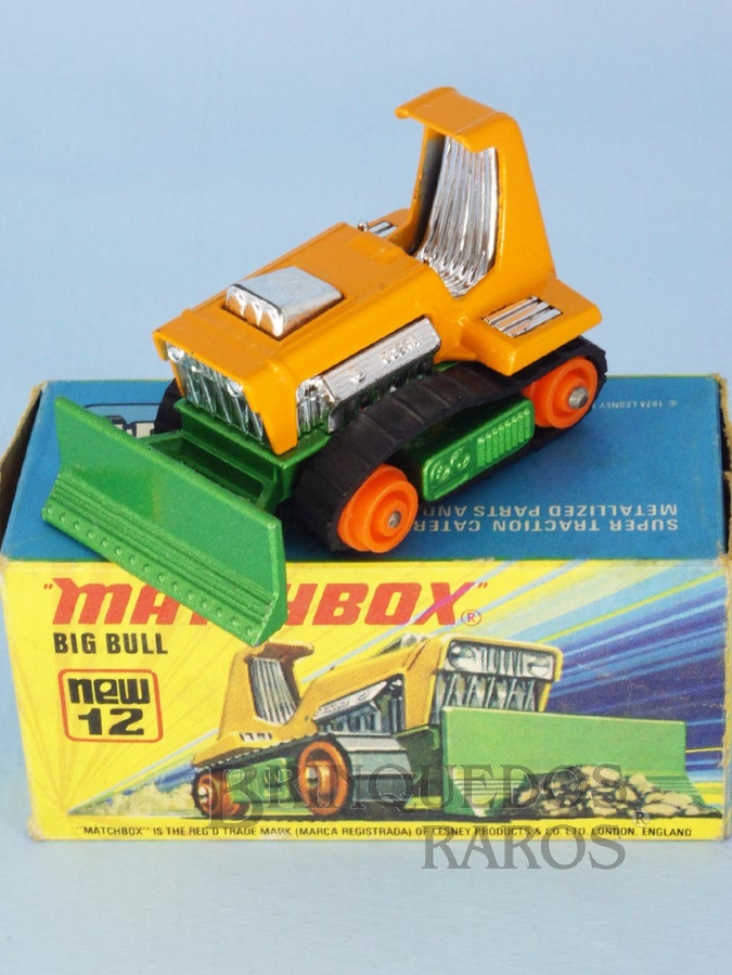 Brinquedo antigo Big Bull Superfast