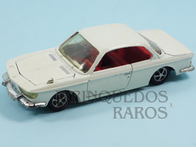 Brinquedo antigo BMW 2000 CS branco Década de 1970