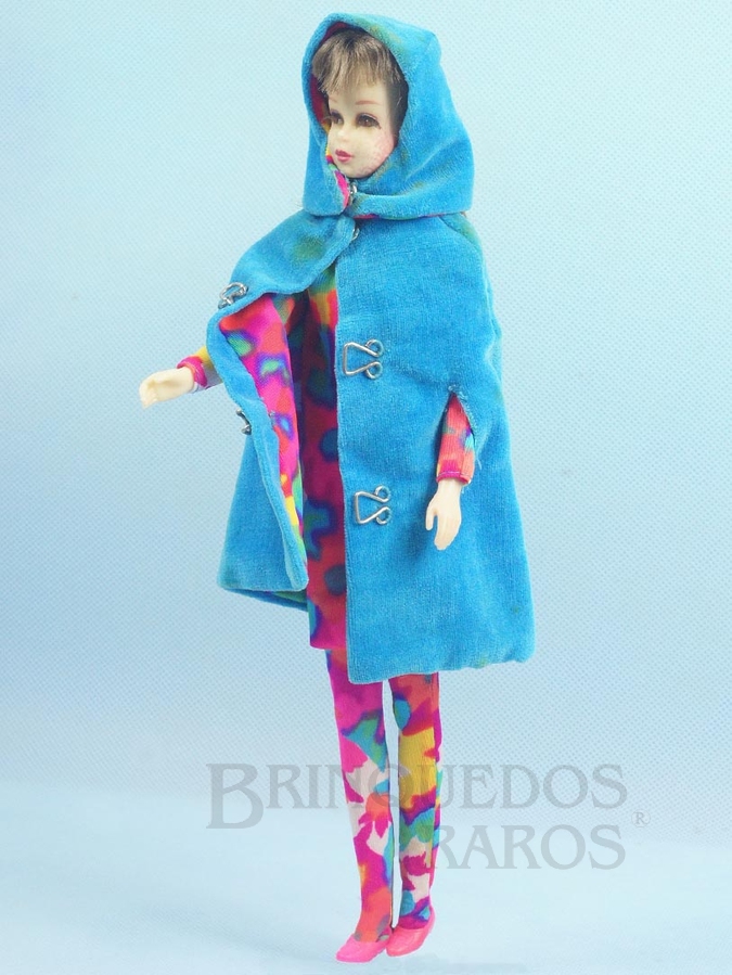 Brinquedo antigo Boneca Francie vestindo o Conjunto Style Setters Anos 1966 e 1967