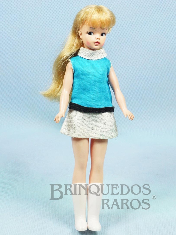 Brinquedo antigo Boneca Susi 100% original Olhos Pintados Perfeito estado Completa Primeira Série Ano 1968