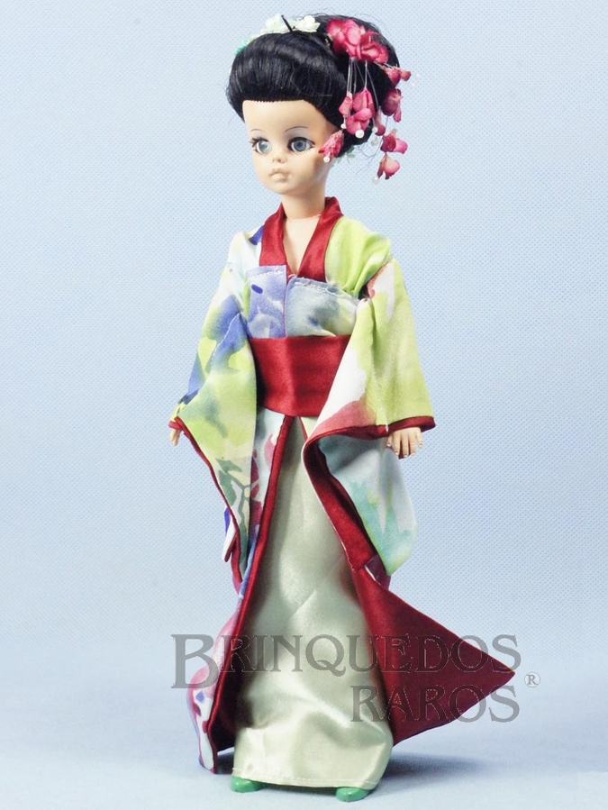Brinquedo antigo Boneca Susi Japonesa Série Susi faz Pose 100% original Perfeito estado Completa Ano 1971