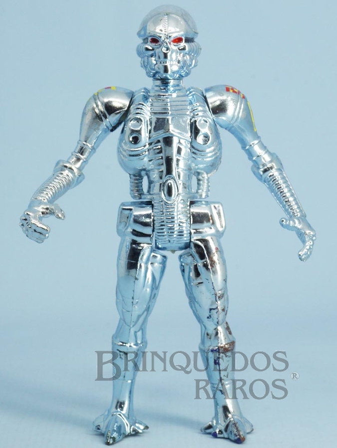 Brinquedo antigo Boneco do Brainiac articulado Coleção Super Powers perfeito estado 100% original completo com Cartela e Mini Comic Ano 1987