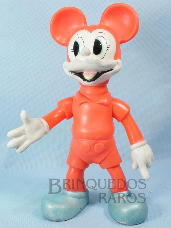Brinquedo antigo Boneco do Mickey com 31,00 cm de altura Walt Disney Década de 1960
