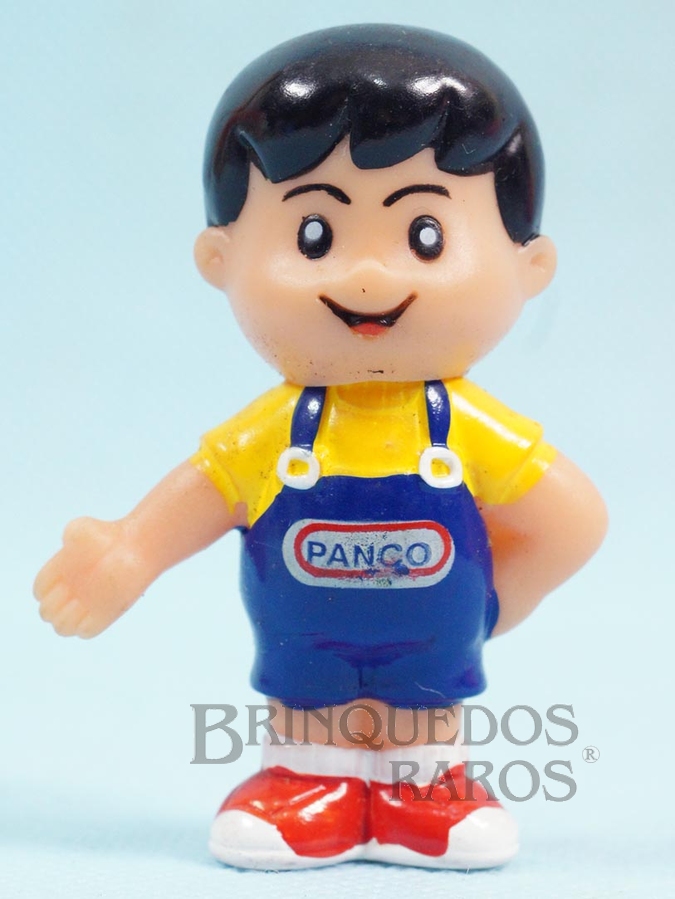 Brinquedo antigo Boneco Tico com 6,00 cm de altura Brinde Panco Década de 1990